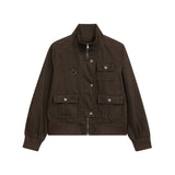 Maeve Utility Bomber Jacket