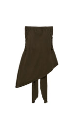 st stud skirt (brown)