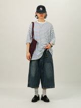 RUU Sand Washing Denim Bermuda Pants