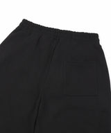 レタリングビッグロゴバルーンスウェットパンツ- Black
