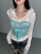 waikiki lace top(3 color)