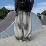Smoky Washed Wide Sweatpants