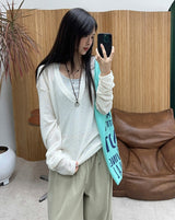 トル サマー ディープ Vネック Tシャツ