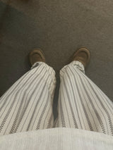 ASCLO Ethnic Stripe Banding Pants (3color)