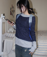 macaron layerd tee