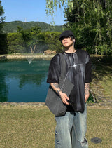 No.0778 S dirty waffle half T