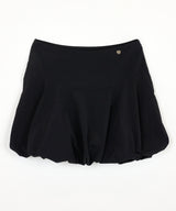 BALLOON MINI SKIRT BLACK