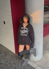 VINTAGE HOOD ZIP-UP