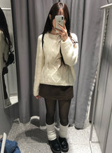 インペローコーデュロイミニキュロット