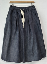 LINEN TWO PINTUCK BERMUDA🩵💙2COLOR 2SIZE