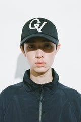 'GV' 5pannel mesh cap/black