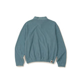 Surface fleece pullover / Dusty aqua