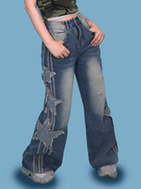 triple star denim pants