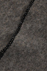 Stitch Wool Muffler [Gray]