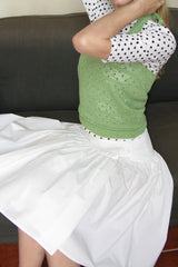 Audrey midi skirt_ivory