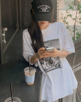 ラボプリンテッドショートスリーブドTシャツ