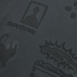 Graffitionmind Graffiti LS Pigment T-shirt (Charcoal)