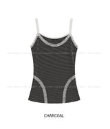 Lulu Striped Lace Sleeveless