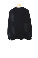 スプレーパッチ長袖Tシャツ
