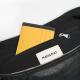 Split Half Moon Messenger Bag_Black