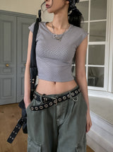 Kino dot cap short sleeves