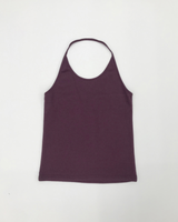 トライアングルホルターネックスリーブレストップ (5color)