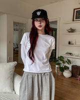 マルチパターンレザーストラップピルボックスボールキャップ