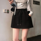 [MADE] Mini Shell Cotton Training Skirt Pants