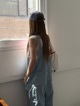 hickory denim overall