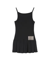 PLEATS MINI ONE-PIECE (BLACK)
