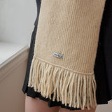 Basic Knit Muffler (4color)