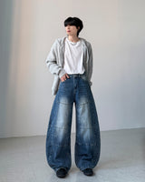 Bowser Wrinkle Balloon Denim