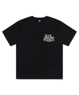 ベーシックスモールロゴプリンティングショートスリーブTシャツ ブラック
