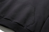 Red Signal Crop Hoodie (CHARCOAL)