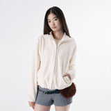 Snow fleece zip-up 002