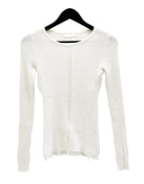 Modern Damage Ribbed Knit