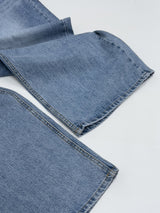 403 Catbrush Wide Denim Pants