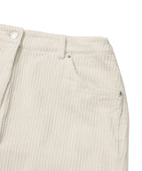 Women’s Corduroy Straight Pants Ivory