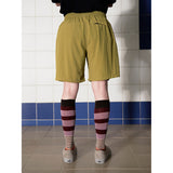 LOGO NYLON SHORT / OLIVE