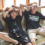 M17104 M. Tシャツ. ウィード SB ブラック