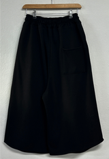 OVER LONG CROSS PINTUCK BALLOON BERMUDA 🤎🤍🩶🖤4COLOR