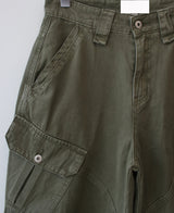  pigment dyeing bermuda pants