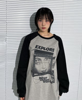 ラグラン長袖Tシャツ
