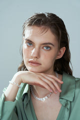 Silver925_Gradation White Quartz_B (2colors)