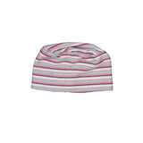 Stripe Band Beanie (pink/ivory)