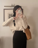 Kara knit zip-up