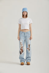 PETITE RIBBON T-SHIRT