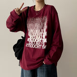 NT グラディエントノイズプリンティド長袖Tシャツ