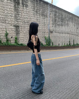 Brush strap pants
