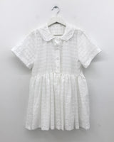 Plaid collar dress (3color) 